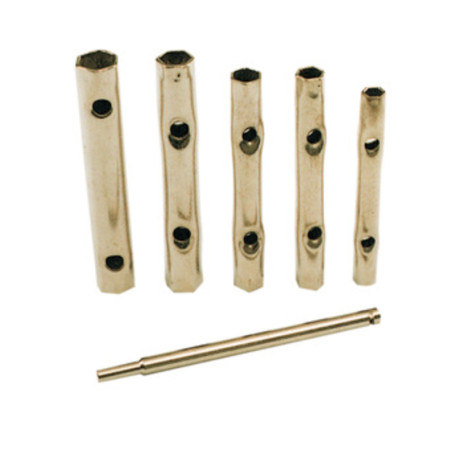 SERIE  5 CHIAVI A TUBO E 1 SPINA