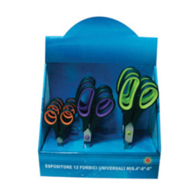 ESPOSITORE 12 FORBICI UNIVERSALI 100  150  200  MM