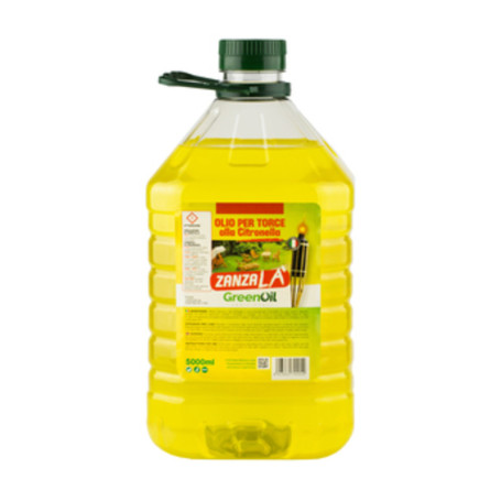 OLIO ALLA CITRONELLA 5 L P\LAMPADE E TORCE