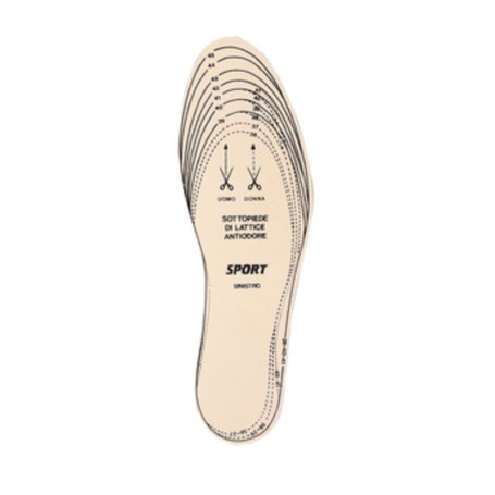 SOLETTE DX-SX SPORT MISURA DA 36 A 46