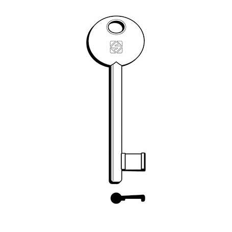 CHIAVI SILCA PATENT BON-G DISP 6P3S NI  GR.25