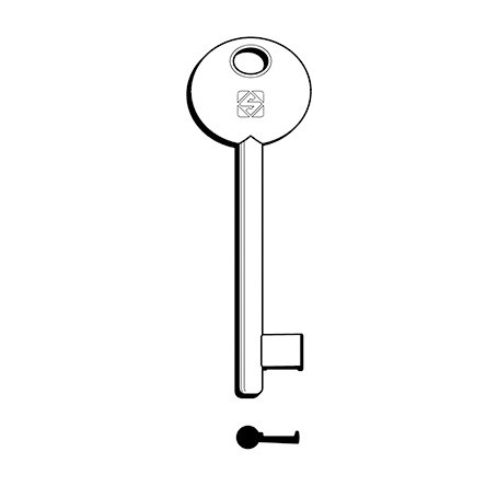 CHIAVI SILCA PATENT BON-P PARI 6P2D NI  GR.25