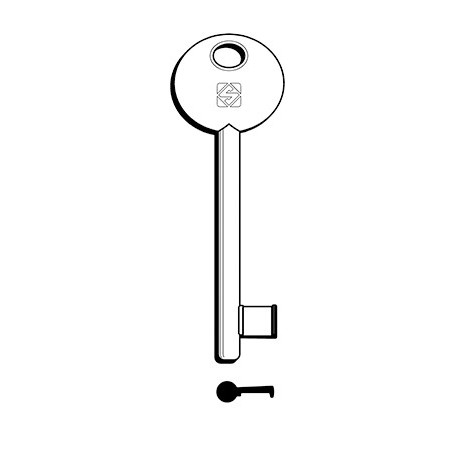 CHIAVI SILCA PATENT BON-P DISP 6P2S NI  GR.25