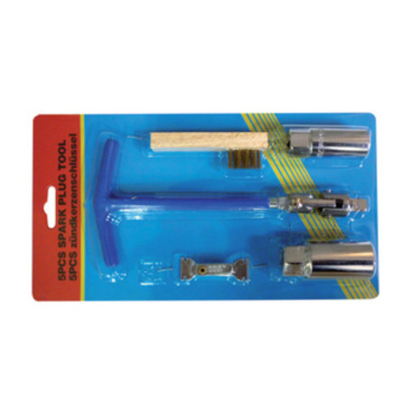 CHIAVE P\CANDELE C\SPAZZOLINO SET 5 PZ