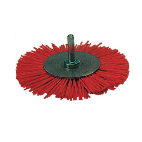 POGGI 497.20 SPAZZOLA CIRCOL NYLON 100 MM GR 150