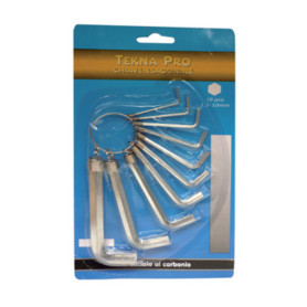 SERIE 10 CHIAVI ESAGONALI C\ANELLO 1