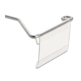 PORTAPREZZO PVC P\GANCIO FIG 23 TRASP 66X50 MM