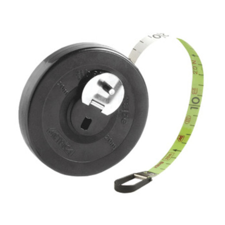 ROTELLA METRICA NASTRO FIBERGLASS DA 20 M