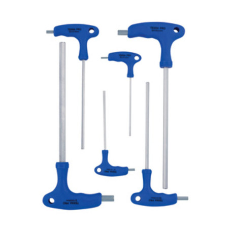 SERIE  6 CHIAVI ESAGONALI C\IMPUGNATURA D 3-10 MM