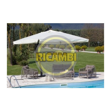 R STECCA P\OMBRELLONE DEC ALL NERO 20X30MM  90CM