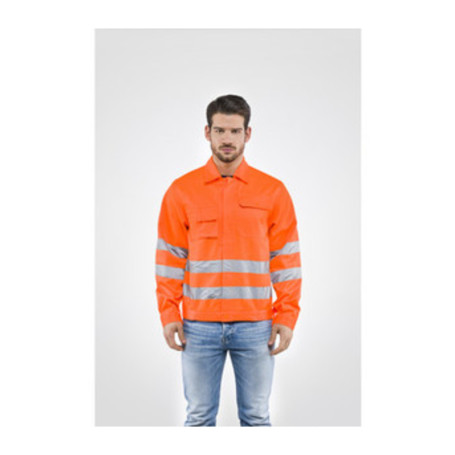 GIUBBOTTO ALTA VISIBILIT ARANCIO TG.  L