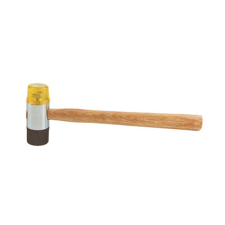 MAZZUOLA TESTA IN GOMMA E NYLON 40 MM