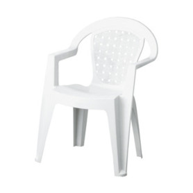 POLTRONA RESINA NORMA ANTISCIVOLO BIANCO