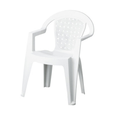 POLTRONA RESINA NORMA ANTISCIVOLO BIANCO