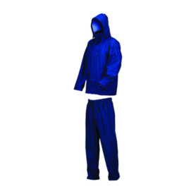COMPLETO IMPERMEABILE LLUVIA TG.   M BLU COMPLETO IMPERMEABILE LLUVIA TG.   M BLU
