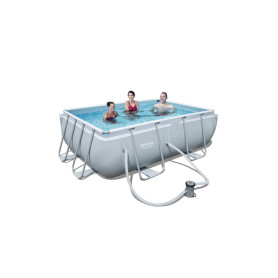 PISCINA C\TELAIO E POMPA 282X196XH84 CM 56629