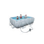 PISCINA C\TELAIO E POMPA 282X196XH84 CM 56629