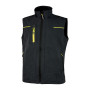 U-POWER GILET SATURN NERO\GIALLO TG.  L