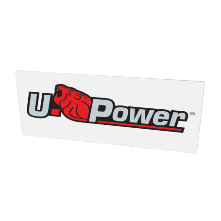 U-POWER BANNER PUBBLICITARIO CM. 100X30