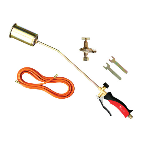 KIT CANNELLO BRUCIATORE D 60MMX75CM TUBO E REGOL