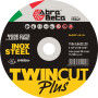 ABRABETA DISCO P\FERRO TWIN CUT PLUS 115X1