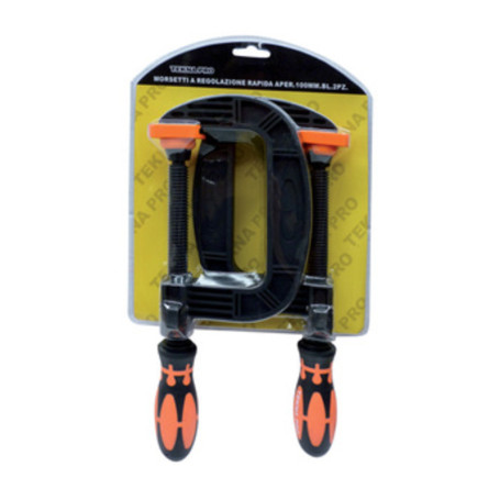 MORSETTO A REGOLAZIONE RAPIDA APER 50 MM BL 2 PZ