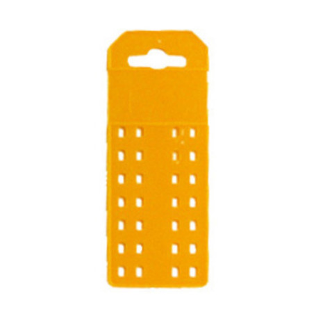 PLACCHETTA SELF SERVICE 145X55 MM GIALLO