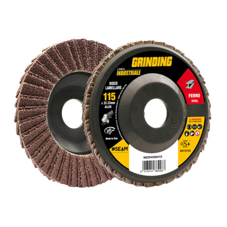 GRINDING INDUSTRIALE DISCO LAMELL ALOX 115 GR  40