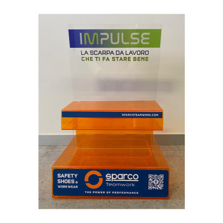 SPARCO ESPOSITORE CALZATURE PLEXI IMPULSE