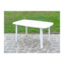 TAVOLO RESINA ART.56  137X85XH72CM BIANCO
