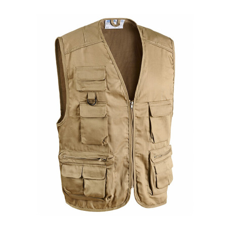 GILET STAR BEIGE TG. XL