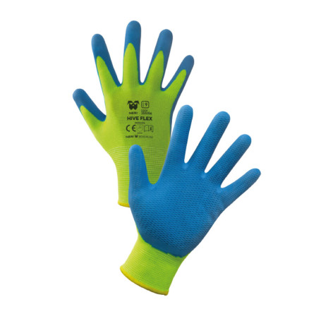 GUANTI POLIESTERE\LATTICE HIVE FLEX TG. 9