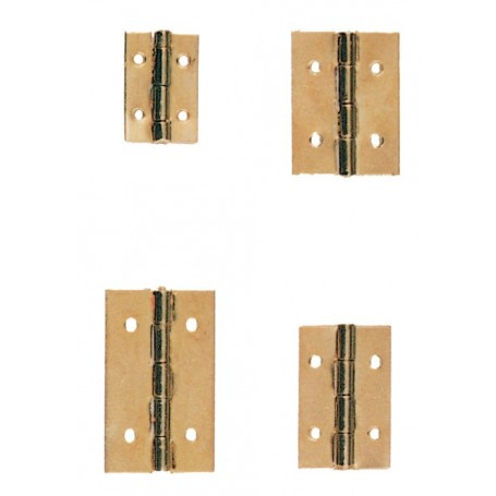 SC CERNIERE OTTONATE MM.15X10 (H X L)(PZ.20)