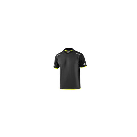 SPARCO T-SHIRT TUCSON GREY YELLOW TG XS