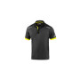 SPARCO POLO TOLEDO GREY YELLOW TG S