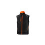 SPARCO GILET ILLINOIS BLACK ORANGE TG XS