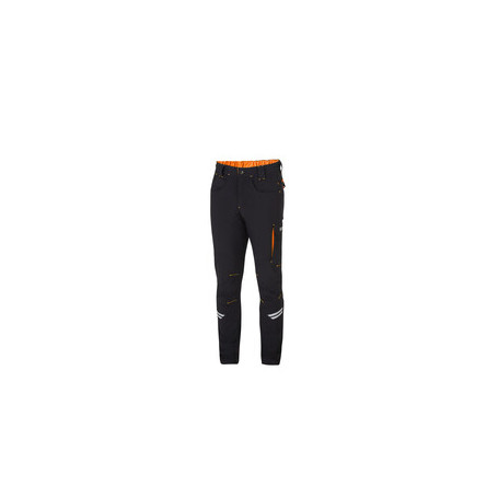 SPARCO PANTALONE KANSAS BLACK ORANGE TG XL