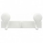 BL APPENDIABITI BALL 3 POSTI BIANCO*