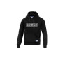 SPARCO FELPA HOODIE FRAME NERO TG L