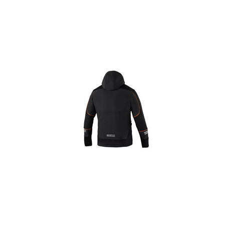 SPARCO GIUBBINO YORK BLACK ORANGE TG XS