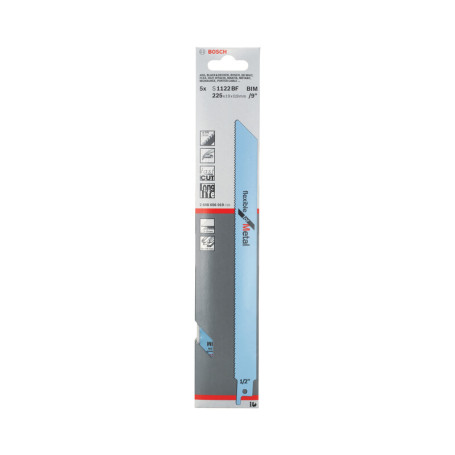 BOSCH-A 5 LAME S1122 BF P\SEGA P\LAMIERA