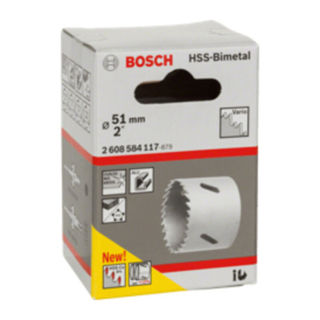 BOSCH-A SEGA A TAZZA BIMETALLICA HSS D  51