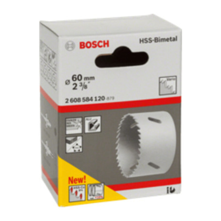 BOSCH-A SEGA A TAZZA BIMETALLICA HSS D  60