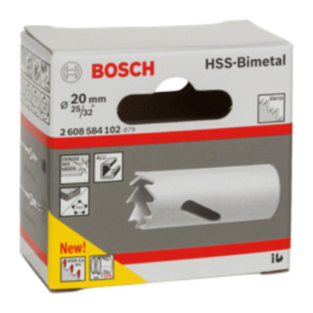 BOSCH-A SEGA A TAZZA BIMETALLICA HSS D  20