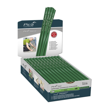 DISPLAY MATITA P\CARPENTIERE 300 MM DA 100 PZ