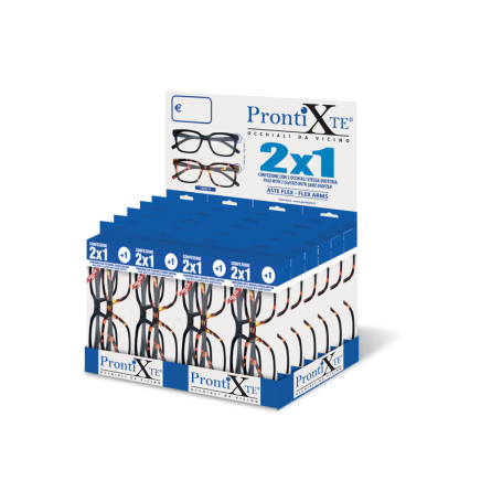 ESPOSIT. OCCHIALI 2x1 PRONTI X TE  TWIN\10 24 PEZZI