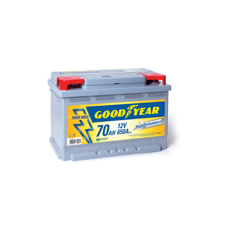 BATTERIA AUTO GOODYEAR 70AMP POWER PLUS