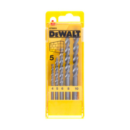DEWALT SET 5 PUNTE P\MURO  DT6952