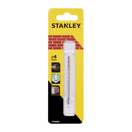 STANLEY STA58008 PUNTA CODOLO CILINDR  4MM