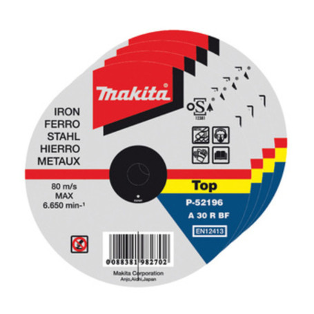 MAKITA CONF.50 DISCHI P\FERRO 115X1